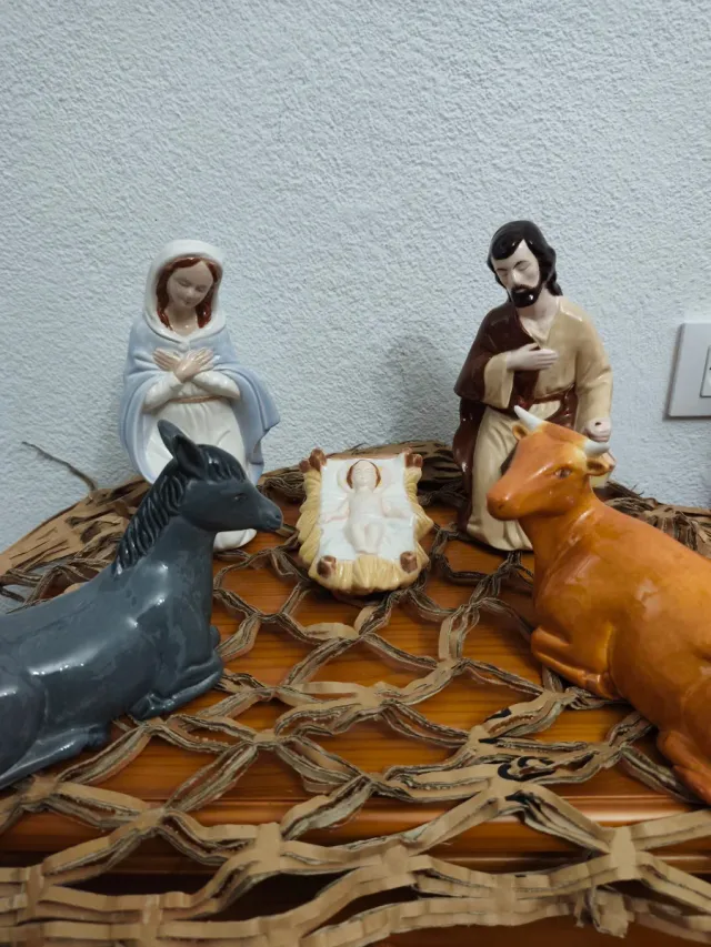 Nacimiento de porcelana