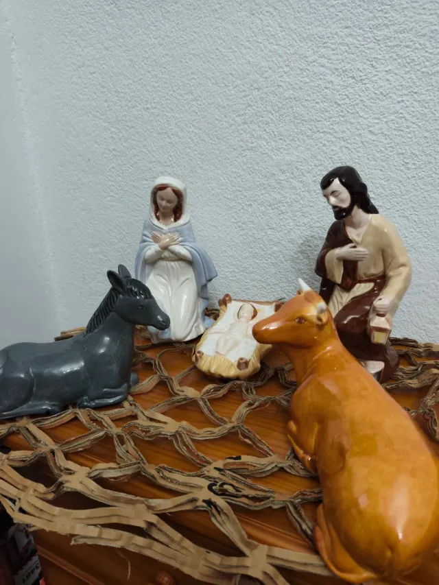 Nacimiento de porcelana