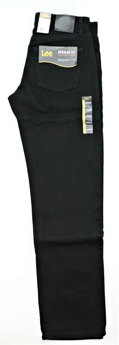 Pantalones Lee Regular Fit Negros