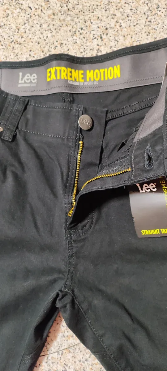 Pantalones Lee Regular Fit Negros