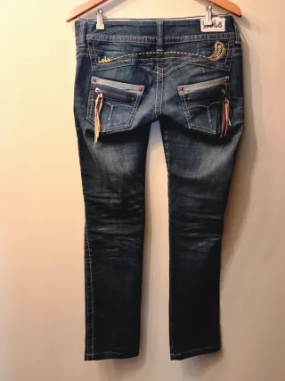 Pantalón vaquero Lois mujer azul