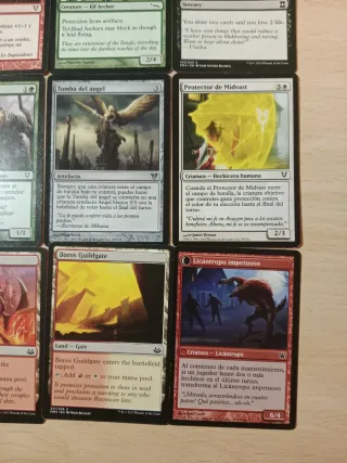Lote 16 Cartas Magic The Gathering Nuevas