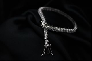 Pulsera Tenis Plata .925