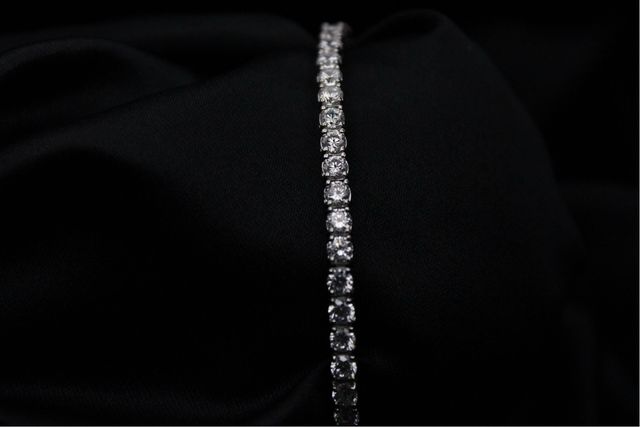 Pulsera Tenis Plata .925