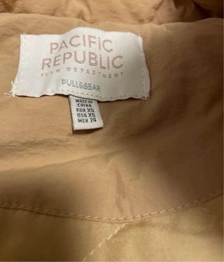 Cazadora oversize borrego de P&B