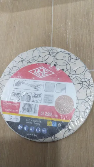 Regalo 6 discos para recambio lijadora electrica