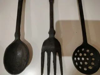 Juego Utensilios Cocina Hierro Fundido