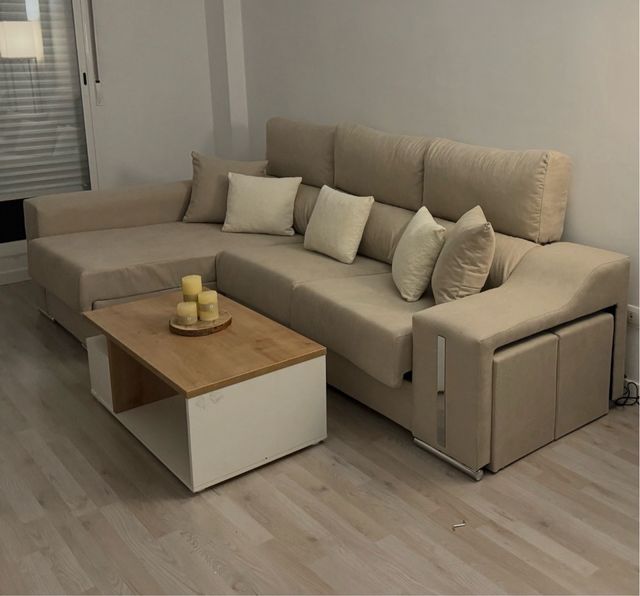Chaiselongue Beige A estrenar