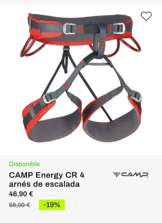 Pack deporte: casco, bastones, arnés, aletas