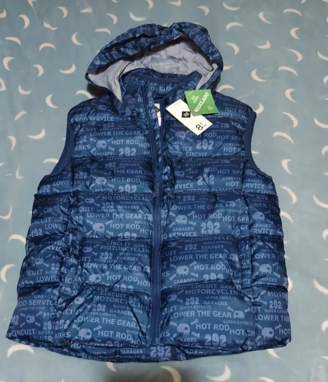 Chaleco niño estampado Hot Rod