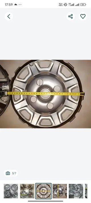 Tampões calotas para jantes