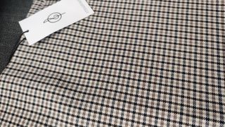 Falda - pantalón de cuadros, talla L Stradivarius.