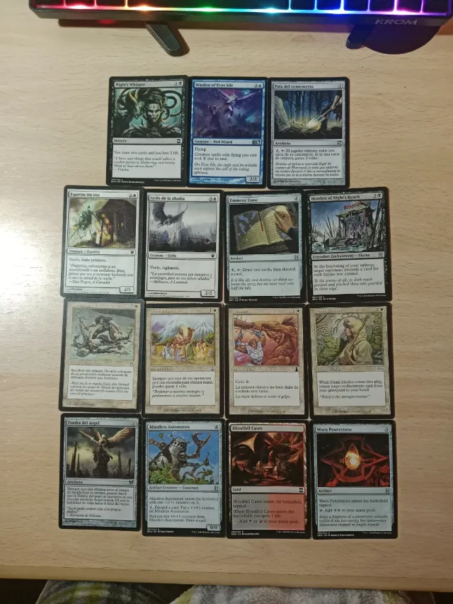 Lote 15 Cartas Magic The Gathering Nuevas