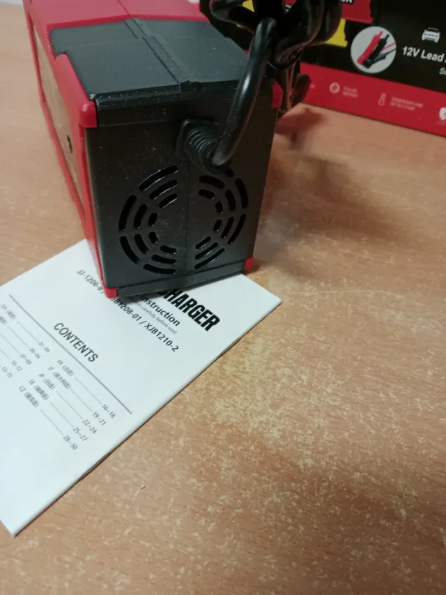 Cargador Baterías Coche 12V 10A