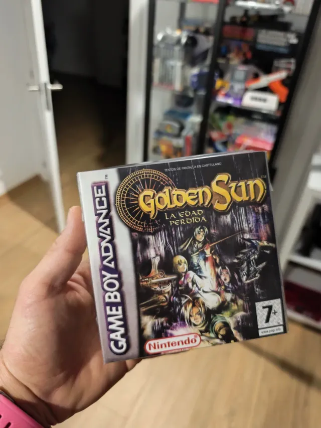 Caja Golden Sun La Edad Perdida GBA
