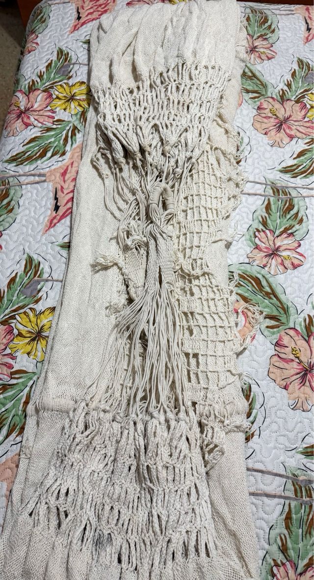 Chinchorro-hamaca tejido artesanal