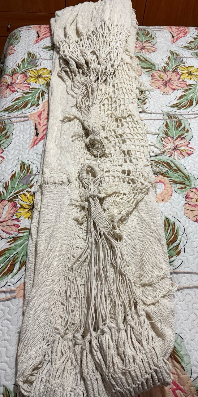 Chinchorro-hamaca tejido artesanal