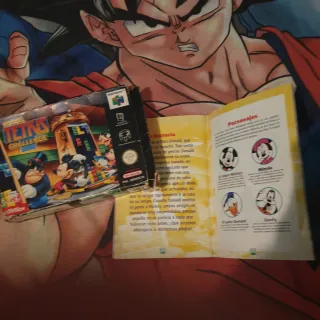 Scatola e manuale Magical Tetris Challenge N64