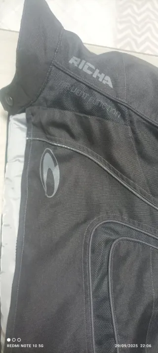 Chaqueta de moto Richa negra talla xl