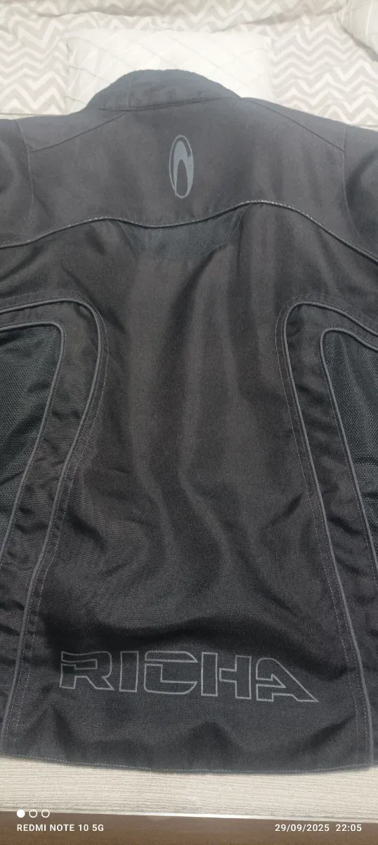 Chaqueta de moto Richa negra talla xl
