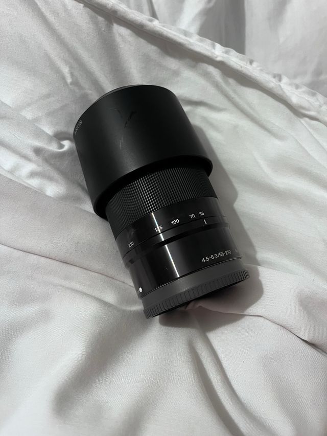 Objetivo Sony 55-210mm OSS