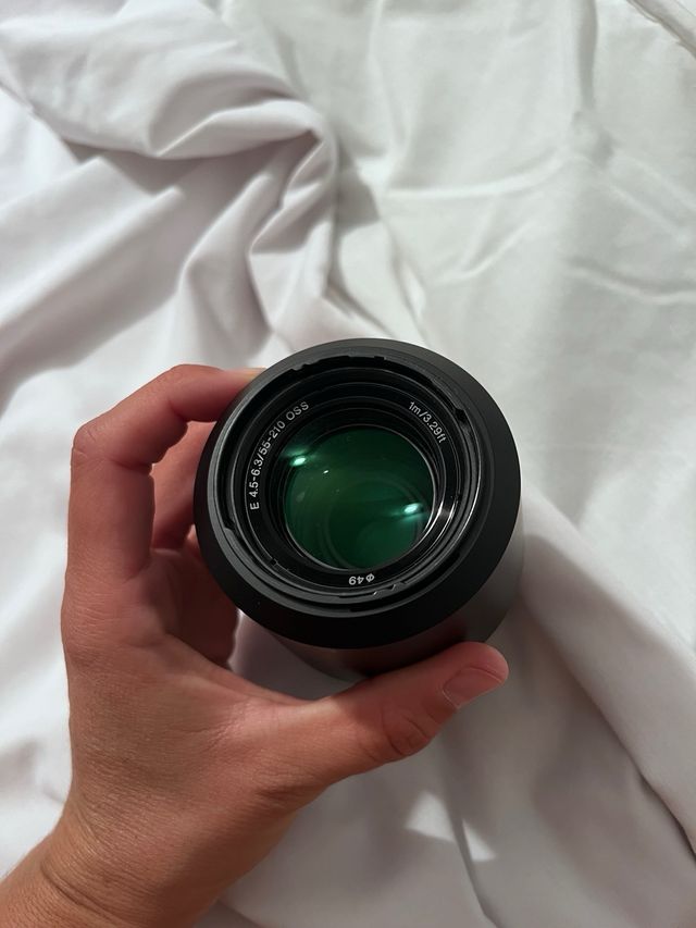 Objetivo Sony 55-210mm OSS