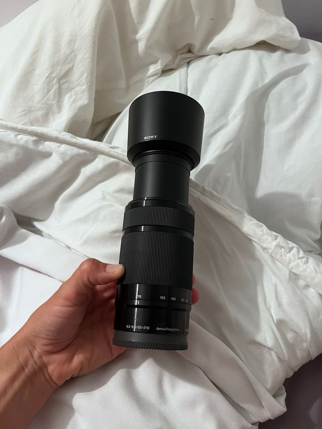 Objetivo Sony 55-210mm OSS