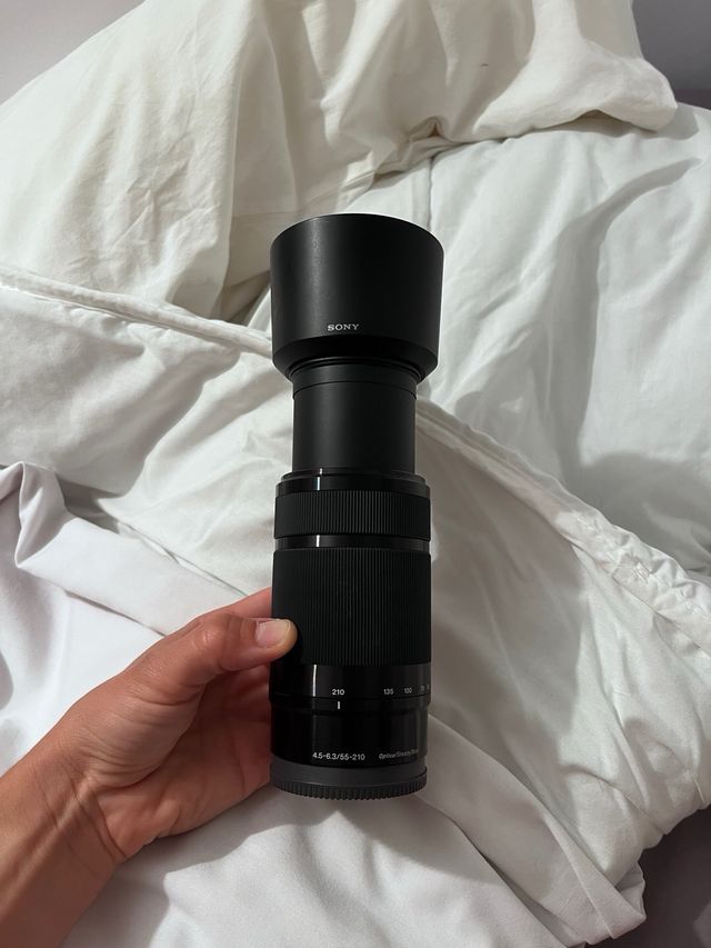 Objetivo Sony 55-210mm OSS