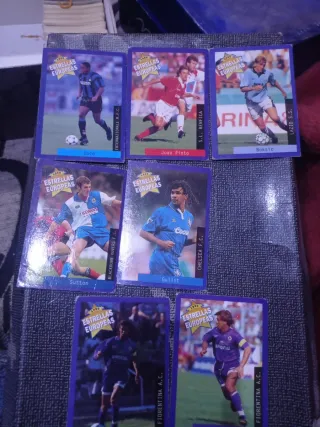 Cromos de fútbol vintage