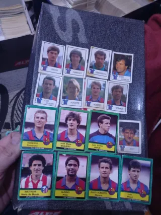 Cromos de fútbol vintage