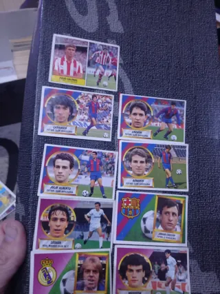 Cromos de fútbol vintage