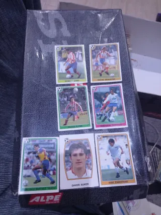 Cromos de fútbol vintage
