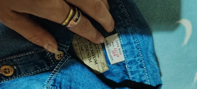 Camisa vaquera niño