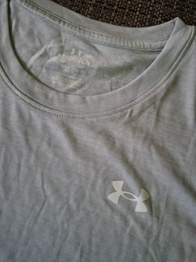 Camiseta sin mangas Under Armour gris Talla XS