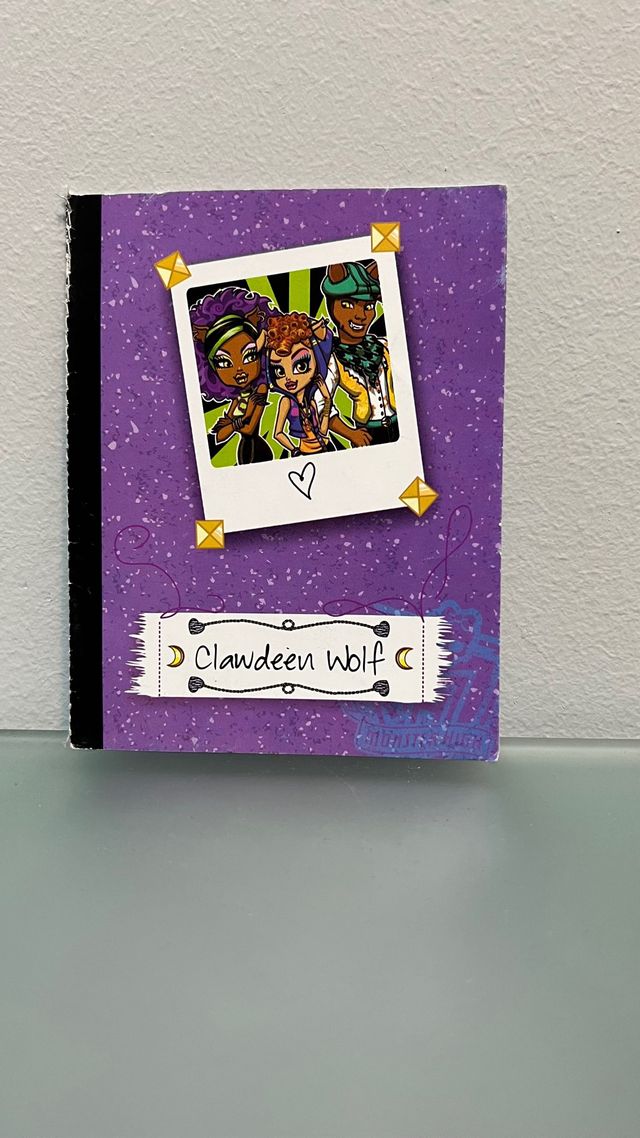 Diario Monster High Clawdeen Wolf