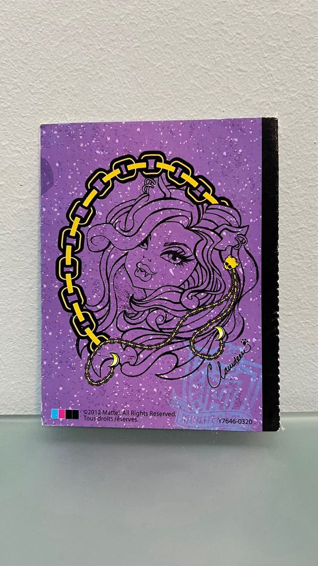 Diario Monster High Clawdeen Wolf