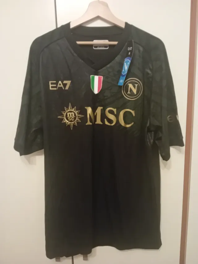 Maglia Calcio Napoli EA7 MSC 3 Scudetto
