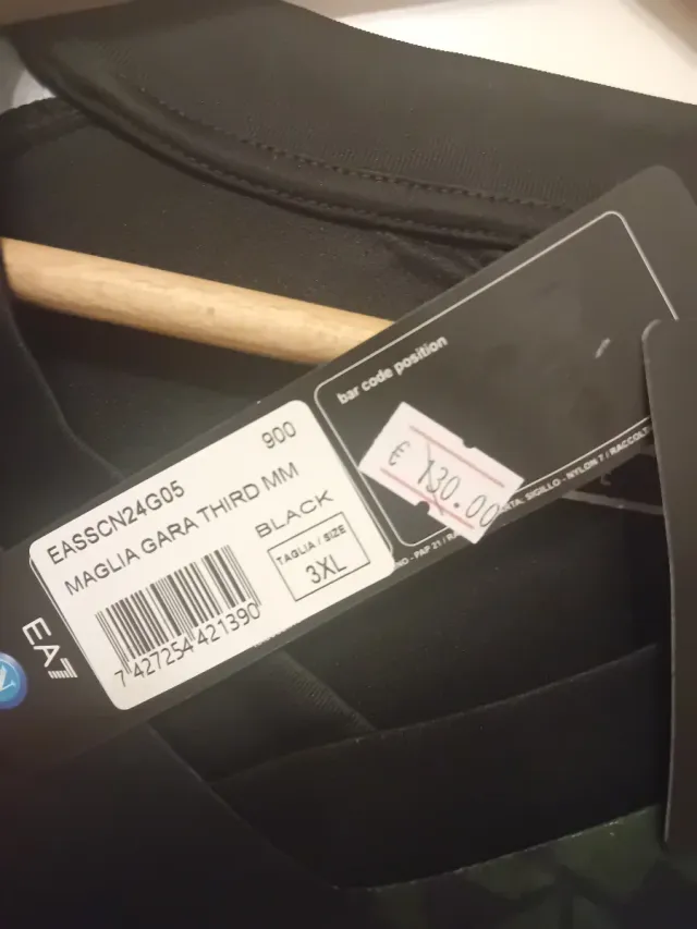 Maglia Calcio Napoli EA7 MSC 3 Scudetto