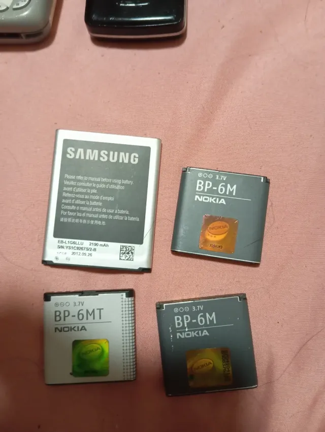 Lotes de Baterias para Celulares Nokia e Samsung