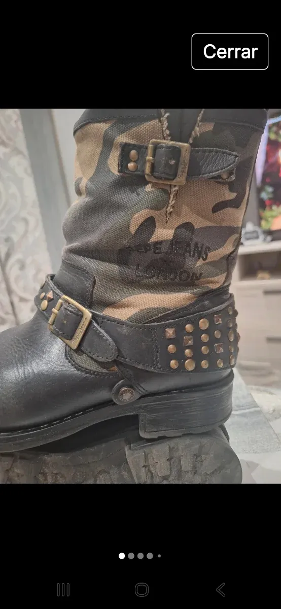 Botas Pepe Jeans Camuflaje Talla 38