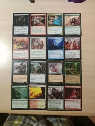 Lote 16 Cartas Magic The Gathering Nuevas