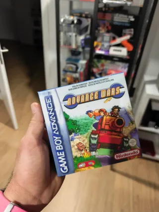Advance Wars Game Boy Advance Caja