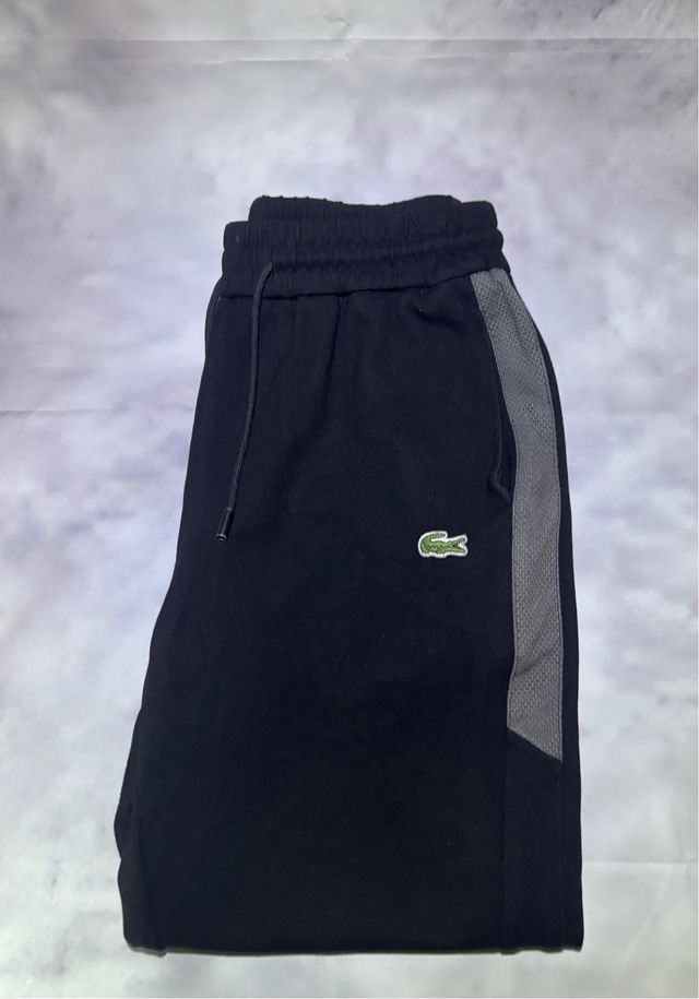 Pantalón Lacoste Slim Fit Negro Gris
