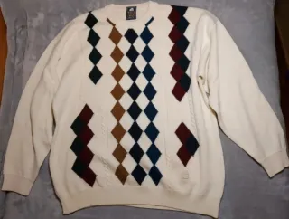 Maglione White Sails Uomo Taglia XL, nuovo