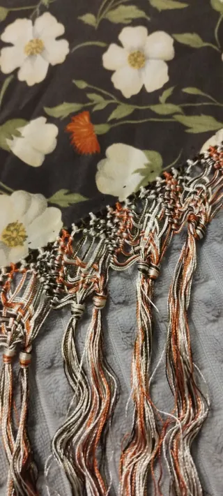 Mantoncillo Flamenca Flores