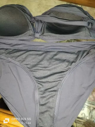 Bikini gris talla única