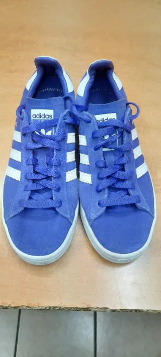 Adidas Campus Donna Blu Bianco