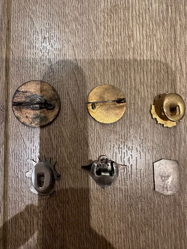 Lotto di 6 vecchie insegne della Falange