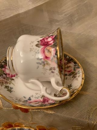 2 Tazas y Platos Porcelana Royal Albert