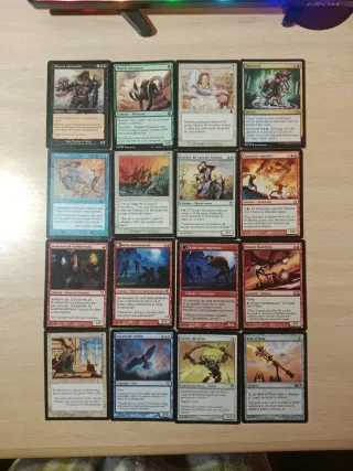 Lote 16 Cartas Magic The Gathering Nuevas